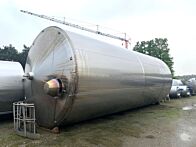 100000 Liter Gebrauchter Behälter aus  ,AISI304 (V2A) 1.4301
