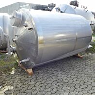 6300 liter insulated tank, Aisi 316