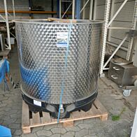 Werksneuer 1150 Liter Behälter aus V2A
