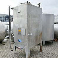 2840 Liter Rechteckbehälter aus V4A