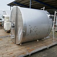 4000 Liter Rührwerksbehälter aus V2A mit Ankerrührwerk