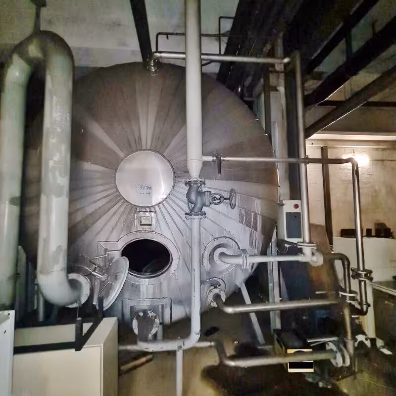 40000 Liter isolierter Lagertank aus V2A