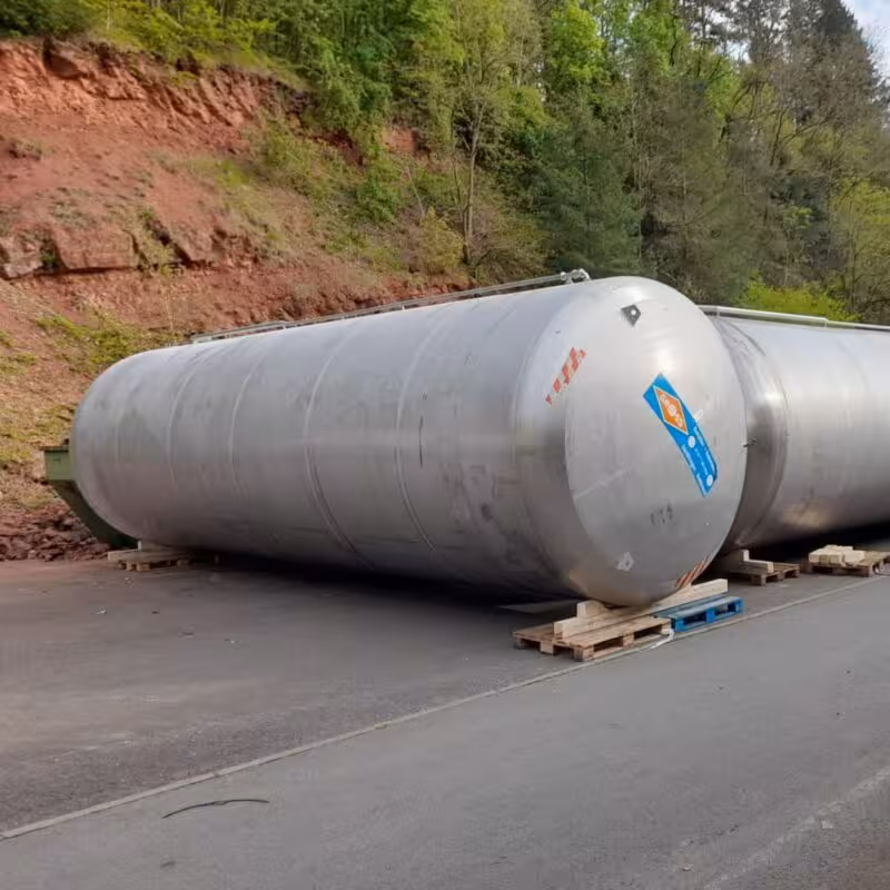 Serbatoio di stoccaggio da 70800 litri in acciaio inox 304