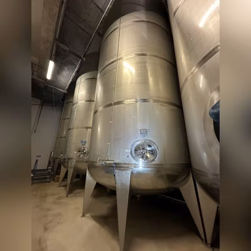 70300 Liter Druckbehälter aus V2A