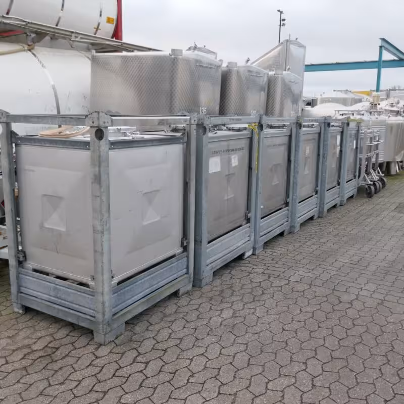 1000 Liter IBC Container, Aisi 304