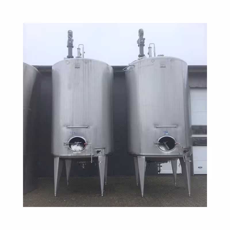 10.000 Liter Behälter aus V4A