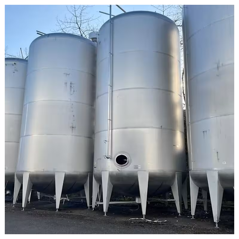 Serbatoio di stoccaggio da 83500 litri in acciaio inox 304