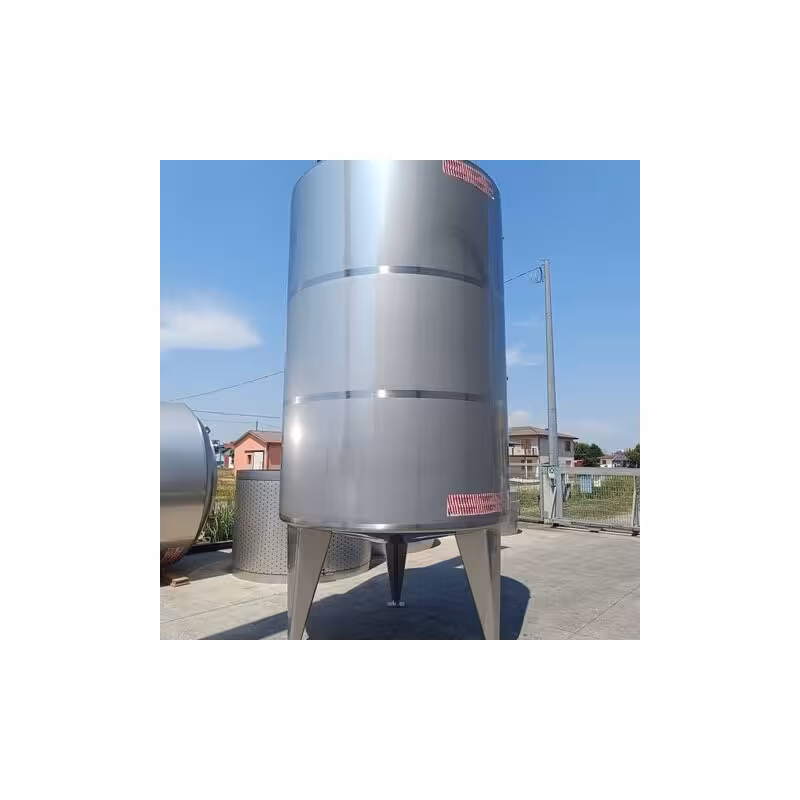 Brand new 10000 Liter heat-/coolable tank, Aisi 316