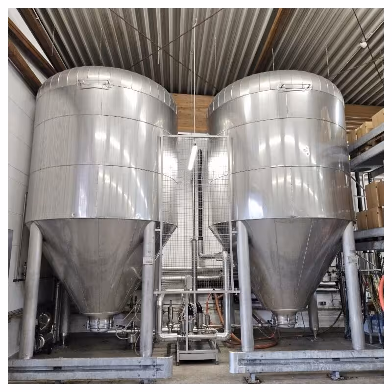 24500 Liter heat-/coolable pressure tank, Aisi 304