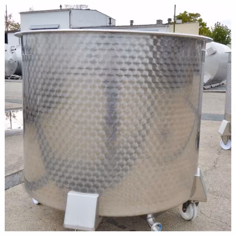 Serbatoio nuovo di zecca da 1150 litri in acciaio inox 304