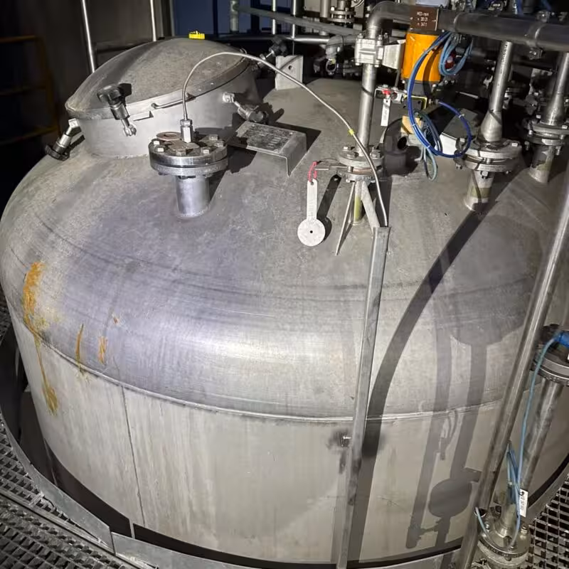43350 Liter Lagertank aus V4A