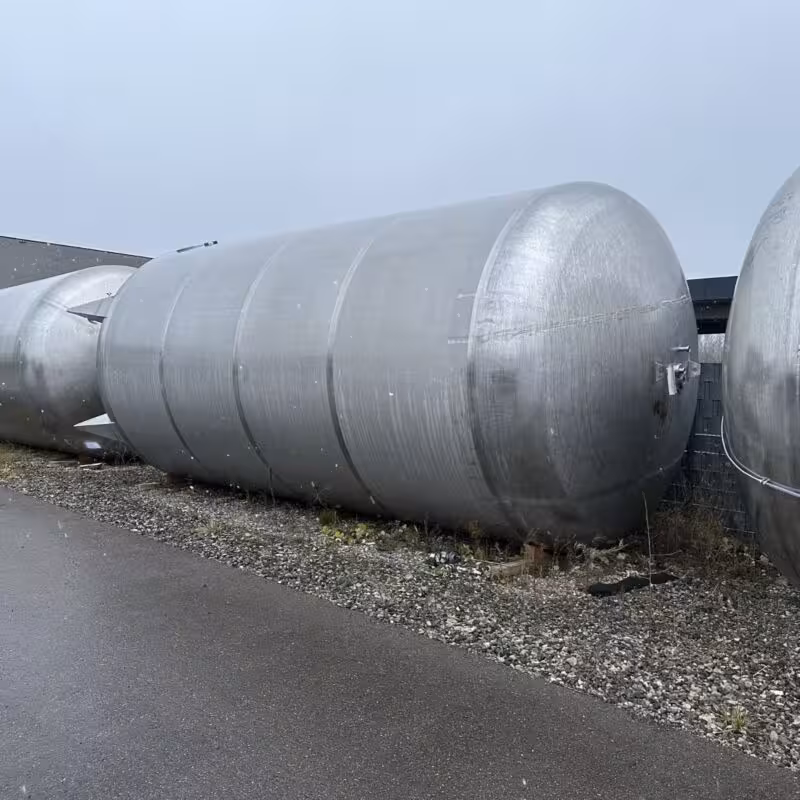 69000 Liter Druckbehälter aus V2A