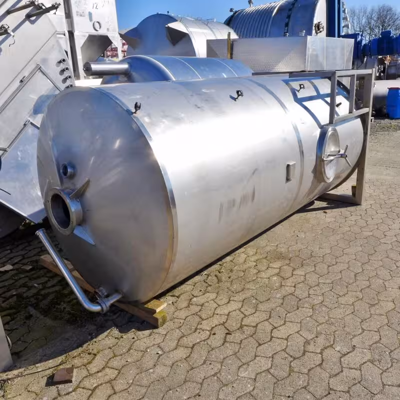 5000 Liter Behälter aus V2A
