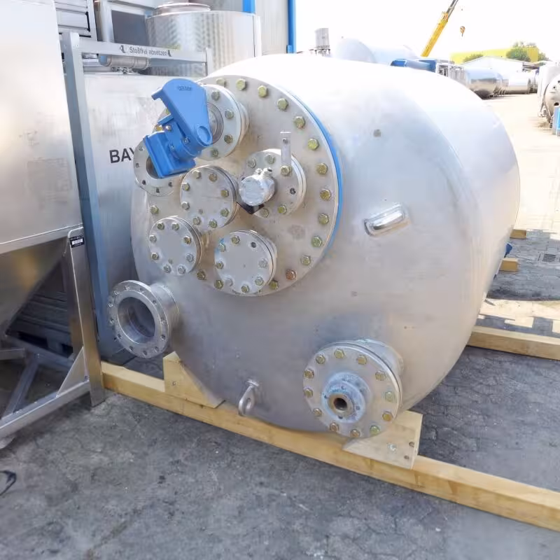 4000 Liter Behälter aus V2A
