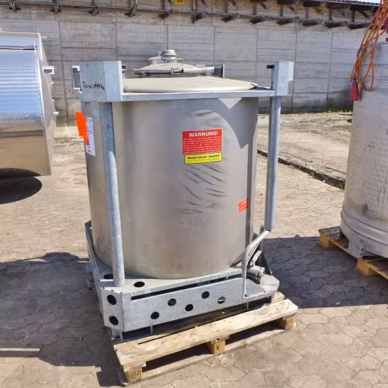 1023 Liter Container aus V2A