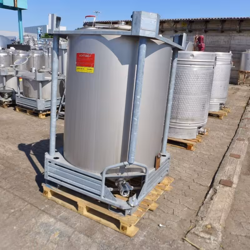1251 Liter Container aus V2A
