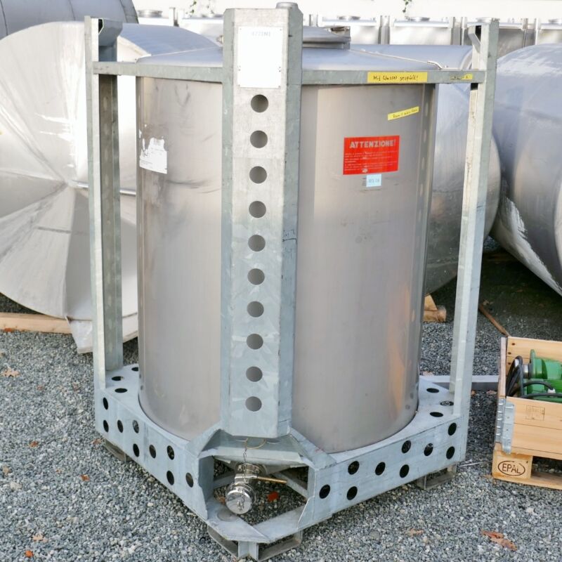 1215 Liter Container aus V4A