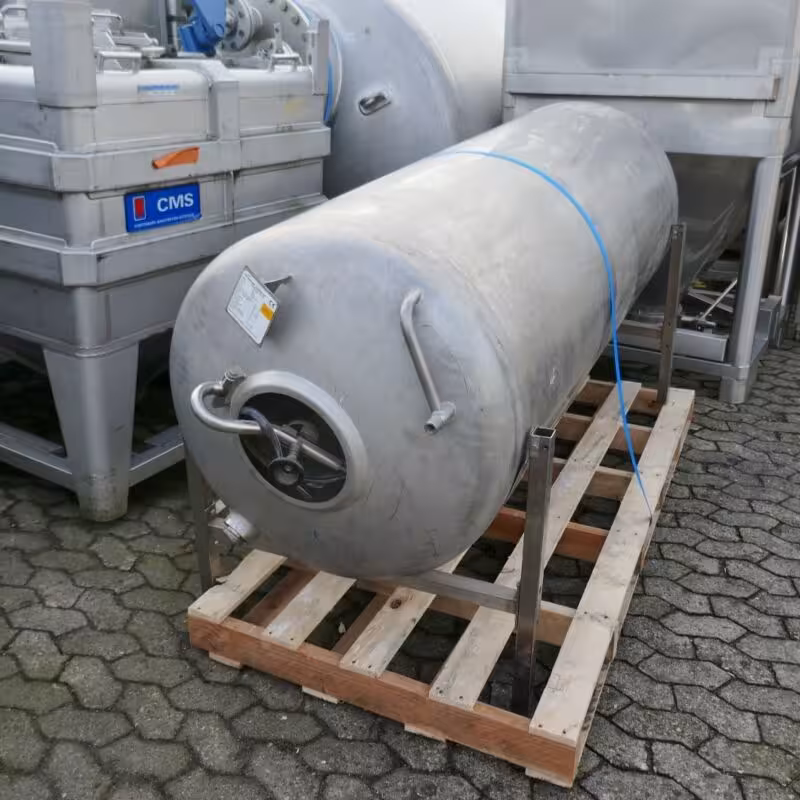 1027 liter pressure tank, Aisi 304