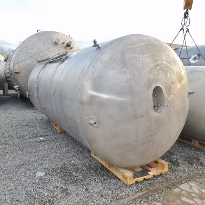 10000 liter pressure tank, Aisi 304