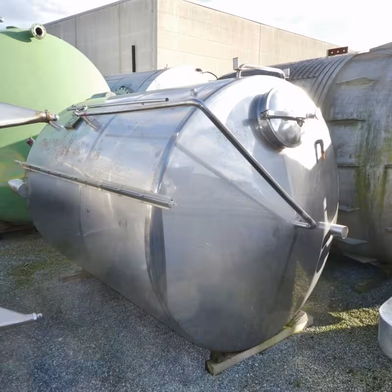 8000 liter tank, Aisi 304