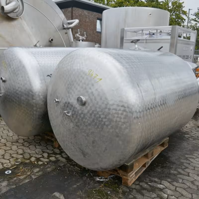 3000 Liter Druckbehälter aus V2A