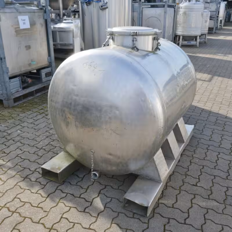 1000 Liter Behälter aus V2A
