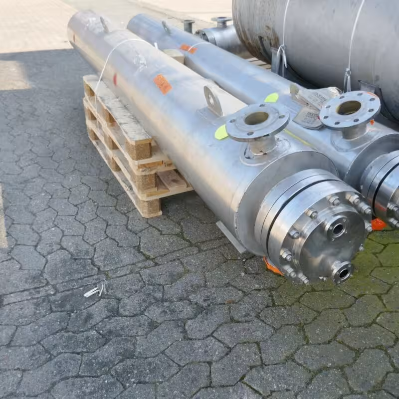 Willhelm Deller 11,5 m² Wärmetauscher aus V4A
