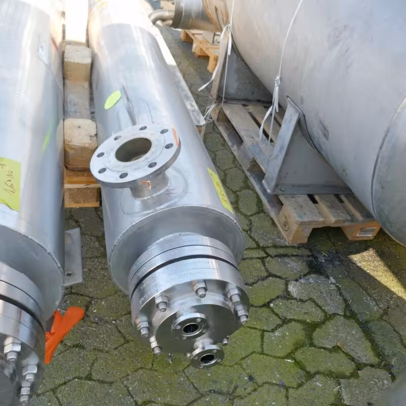 Willhelm Deller 5,2 m² Wärmetauscher aus V4A