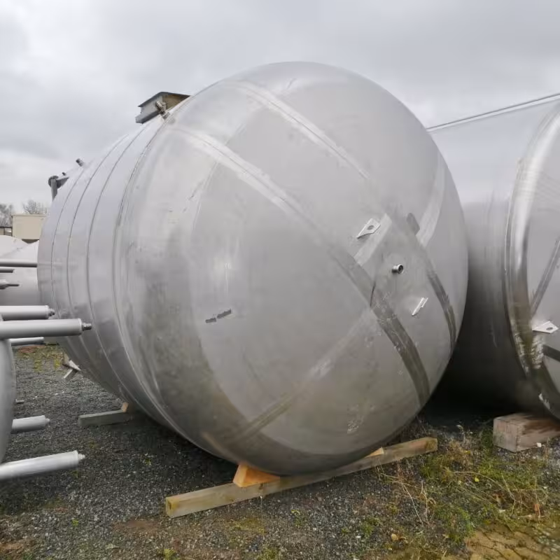 21400 Liter heiz-/kühlbarer Druckbehälter aus V2A