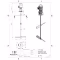 Werksneues 0,75 KW / 92 Upm Balkenrührwerk-FIT/B