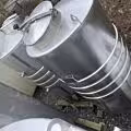 Ungebrauchter 1000 Liter temperierbarer Lagertank aus V4A