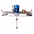 IBC agitator / high-speed container mixer with double propeller stirrer at variable speed (forklift version)