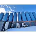 Recipiente a pressione riscaldabile/raffreddabile da 180000 litri in acciaio inox 304
