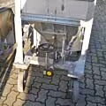 630 liter mobile cone container, Aisi 316