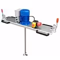 IBC agitator / high-speed container mixer with propeller stirrer at variable speed