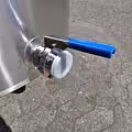Nuovo serbatoio agitatore riscaldato elettricamente da 530 litri in acciaio inox 316 con agitatore ad elica