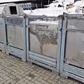 Contenitore IBC da 1000 litri in acciaio inox 304