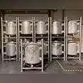 1000 Liter Pharma-Container aus V4A