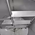 Serbatoio agitatore isolato da 4000 litri in acciaio inox 304 con agitatore ad ancora
