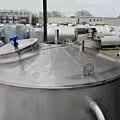 Serbatoio agitatore isolato da 4000 litri in acciaio inox 304 con agitatore ad ancora