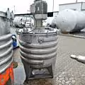 1000 Liter heiz-/kühlbarer Behälter aus V2A