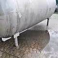 6200 liter horizontal pressure tank, Aisi 304