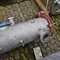 Serbatoio riscaldabile/raffreddabile da 1750 litri in acciaio inox 316