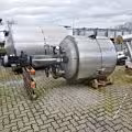 Serbatoio riscaldabile/raffreddabile da 1750 litri in acciaio inox 316