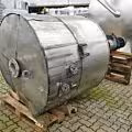 Serbatoio riscaldabile/raffreddabile da 1750 litri in acciaio inox 316