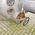 Serbatoio riscaldabile/raffreddabile da 1750 litri in acciaio inox 316