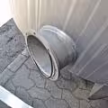 Serbatoio da 6100 litri in acciaio inox 304