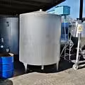 Serbatoio da 6100 litri in acciaio inox 304