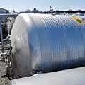 Recipiente a pressione riscaldabile/raffreddabile da 13700 litri in acciaio inox 316
