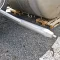 Recipiente a pressione riscaldabile/raffreddabile da 13700 litri in acciaio inox 316